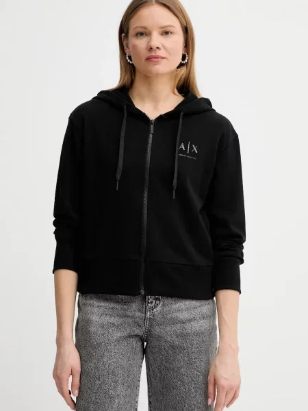 Armani Exchange geacă de tranzitie negru