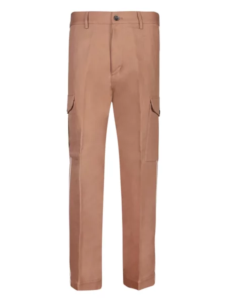Pantaloni cargo Nine In The Morning cu dungi maro