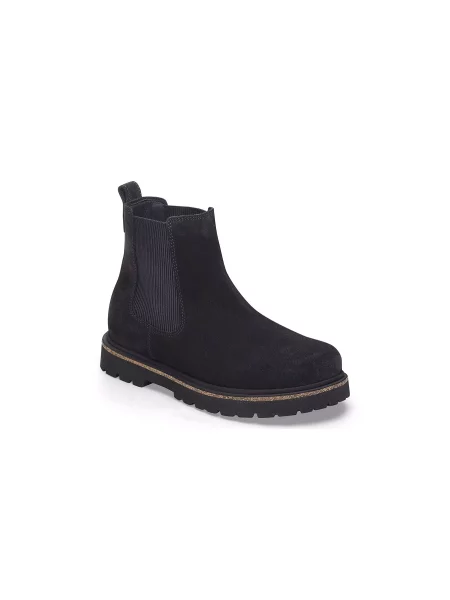 Trampki Birkenstock Highwood Slip On Suede Leather Black EUR 41 czarne