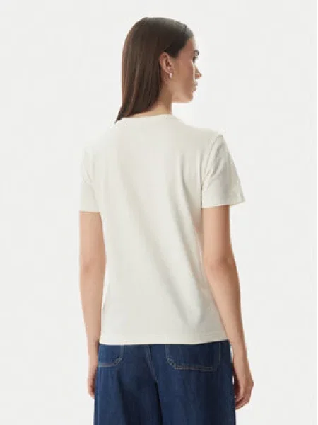 Calvin Klein Jeans Majica SS Kremna