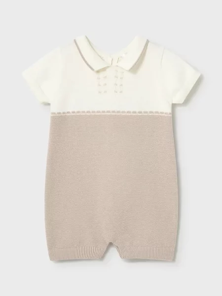 Mayoral Newborn kombinezon za bebe bež
