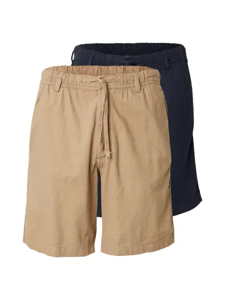 JACK & JONES Pantaloni eleganți JPSTJAIDEN / albastru închis bej