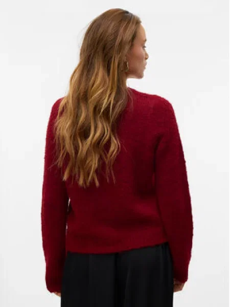 Vero Moda Kardigan Novah Regular Fit crvena