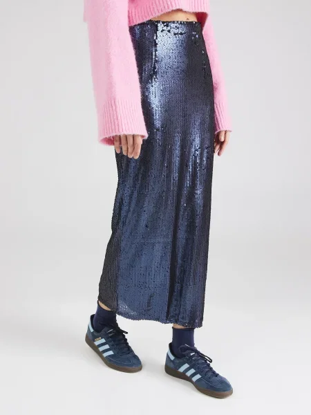 Nasty Gal Fustă bleumarin