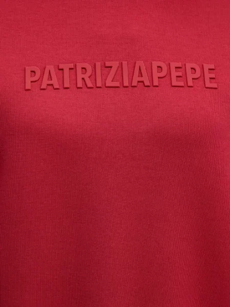 Кофта Patrizia Pepe з аплікацією червоний