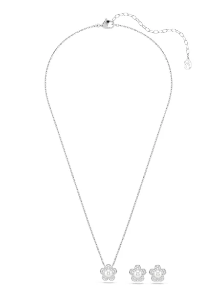 Palton Swarovski alb