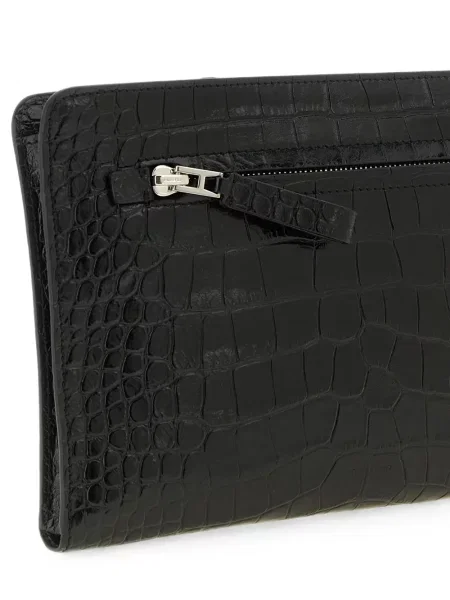 Geantă Tom Ford din piele negru