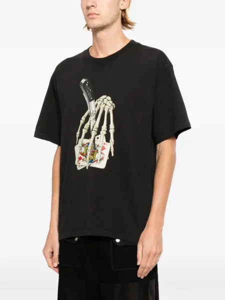Tricou Melt cu imagine negru