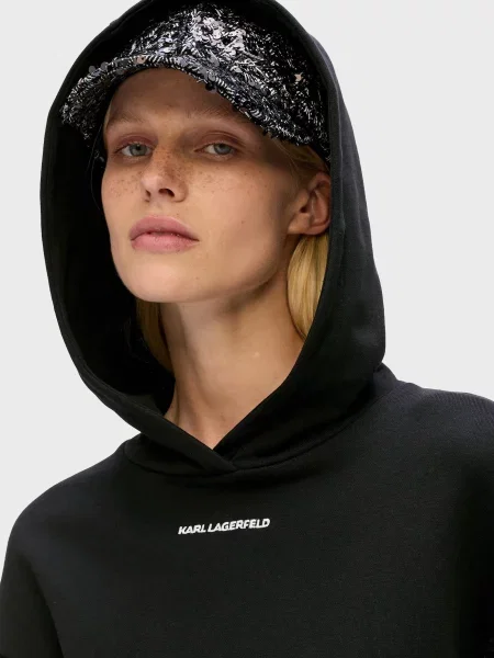 Букле толстовка Karl Lagerfeld чорна