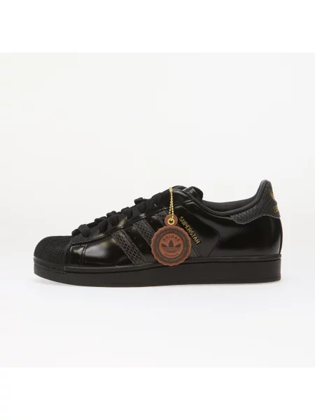 Pantofi adidas Superstar II Core Black/ Core Black/ Carbon negru