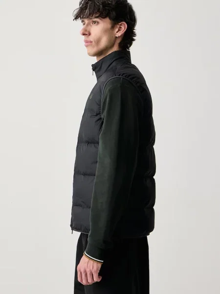Fred Perry ujjatlan kabát férfi fekete