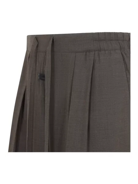 Spodnie Fear Of God wełniane szare