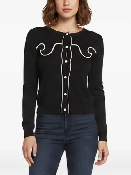 Cardigan Moschino Cheap & Chic tricotate negru