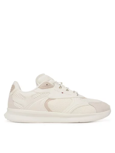 Tommy Hilfiger Sportcipők Lightweight Runner Monocolor fehér