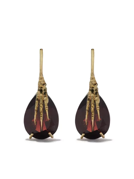 Cercei Wouters & Hendrix Gold cu garnet galben