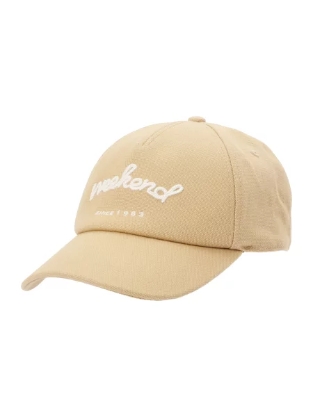 Weekend MaxMara Șapcă baseball Wkaelfi alb