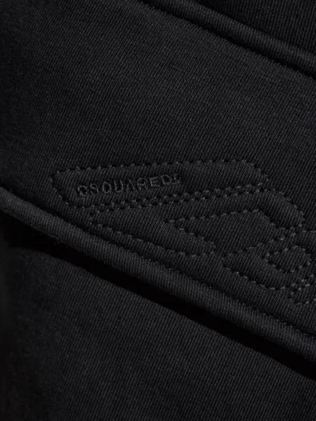 Pantaloni cargo Dsquared2 negru