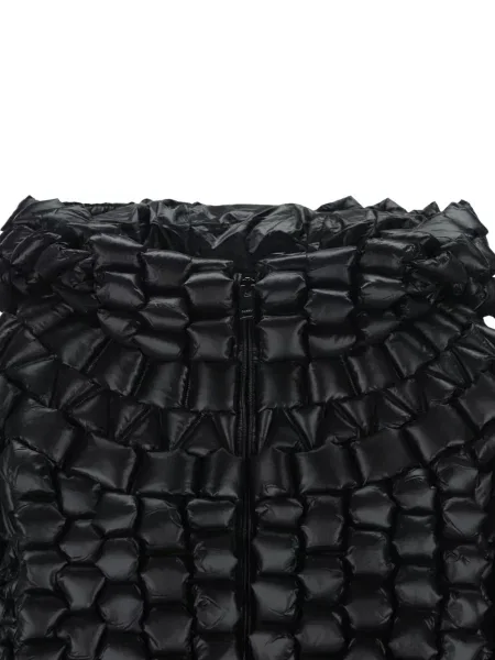 Geacă cu puf Raxxy cu glugă negru