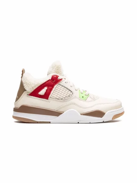 Sneakersy dziecięce Jordan 4 Retro białe