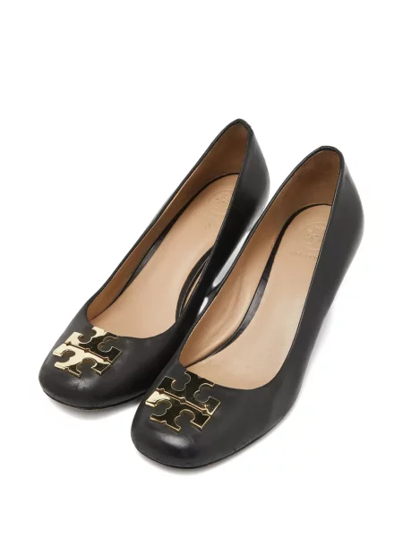 Pantofi cu toc Tory Burch cu pană negru