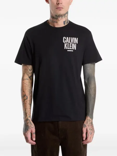 Tricou Calvin Klein cu imagine negru