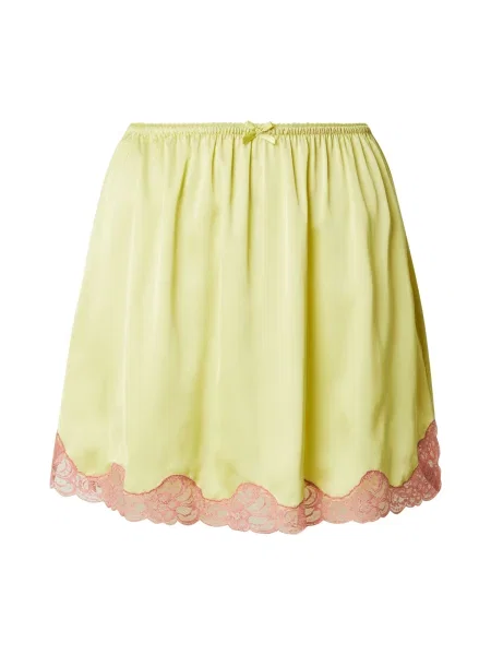 TOPSHOP Fustă măr / roz verde
