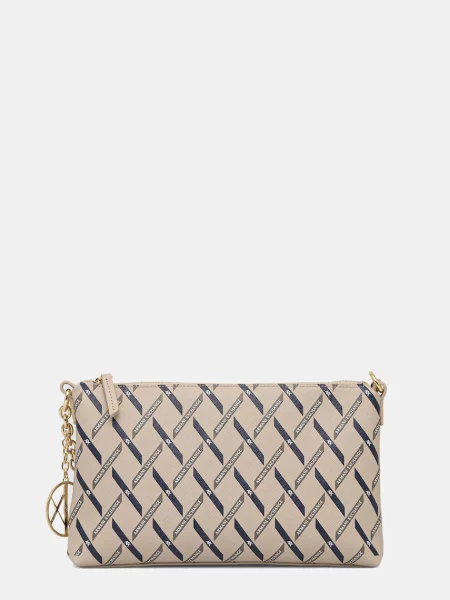 Чанта Armani Exchange бежово