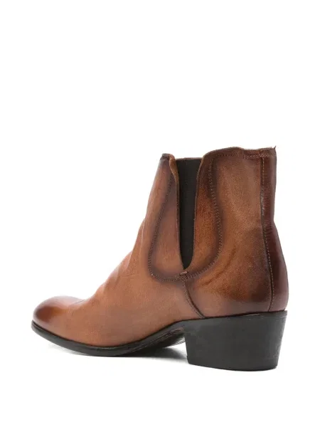 Botine chelsea Sturlini Firenze din piele maro