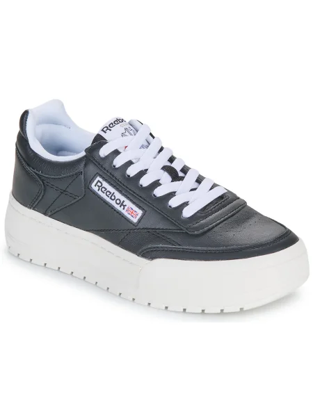 Sneakers Reebok Club C Megacourt Black/ Chalk/ White EUR čierna