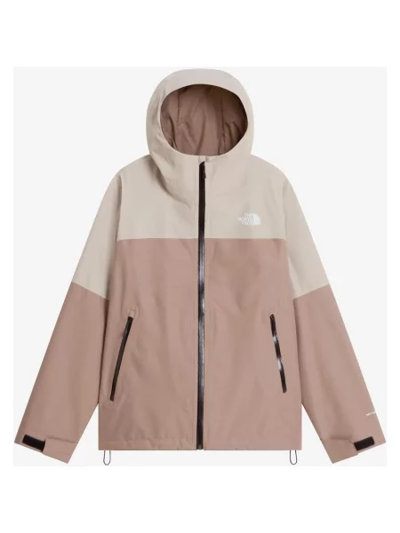 Kurtka z kapturem The North Face DryVent Zip-In XS beżowy
