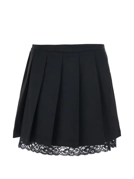 Fusta mini Jucca din dantelă negru