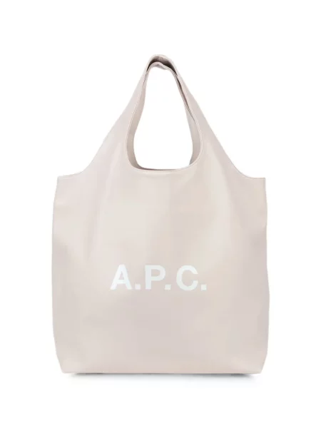 Geantă shopper A.p.c. cu imagine