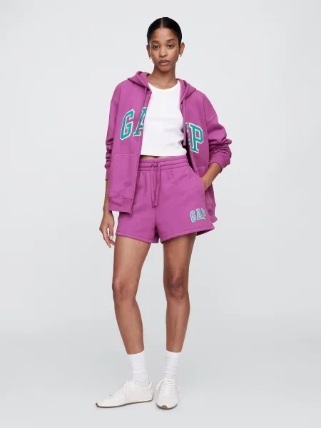 Spodenki sportowe Gap z autografem różowe