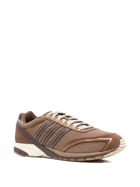 Велурени маратонки Adidas Adizero кафяво