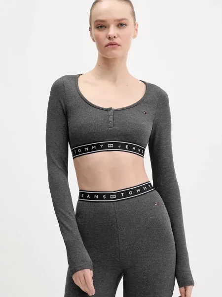 Tommy Jeans longsleeve szary
