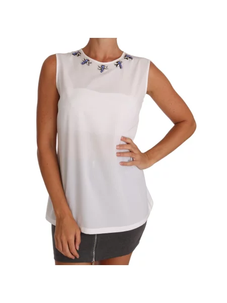 Top Dolce And Gabbana biznesowy biały