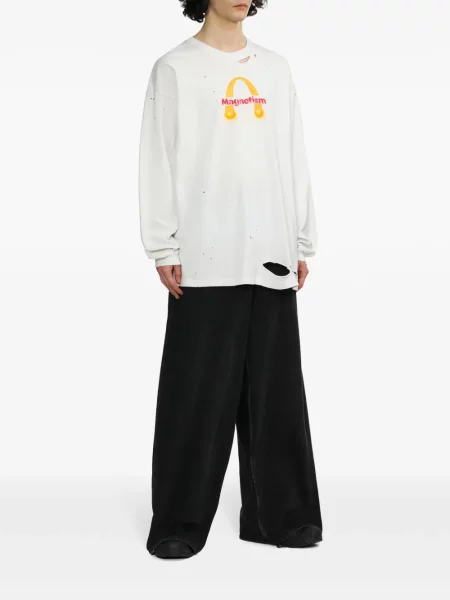 Tricou Doublet cu imagine alb