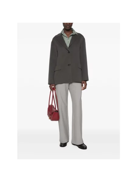 Spodnie Max Mara szare
