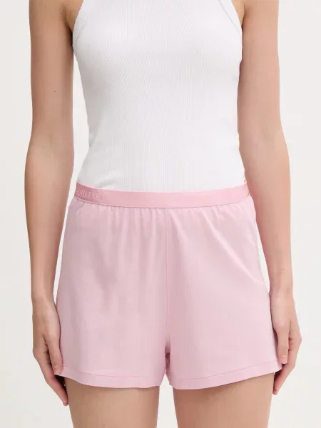 Tommy Hilfiger pyžamové šortky růžové