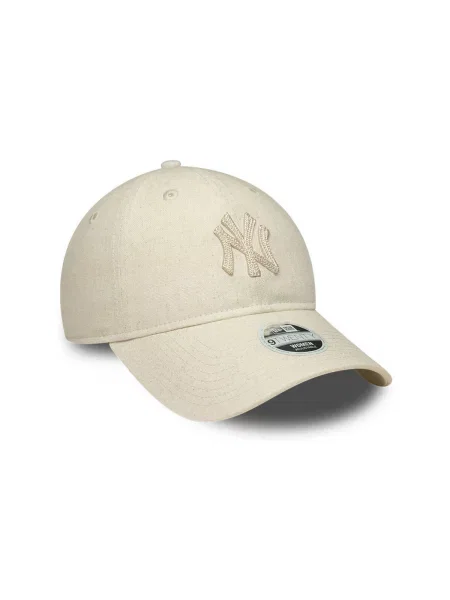 Lenvászon baseball sapka New Era bézs