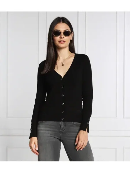 GUESS Geacă tricotată Zena' negru