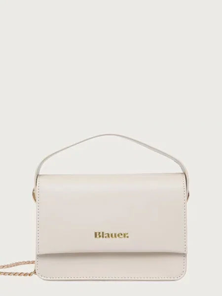 Blauer geantă crossbody pentru femei cu imitație de piele bej