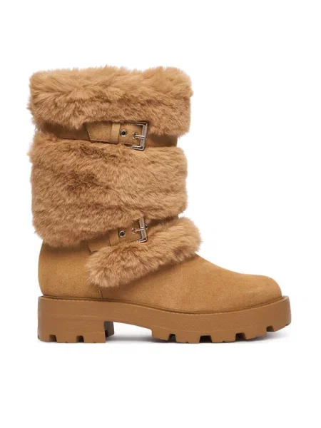 Guess Botine FLFYAF maro