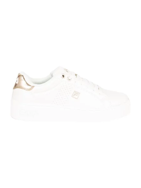 Sneakersy Fila skórzane białe