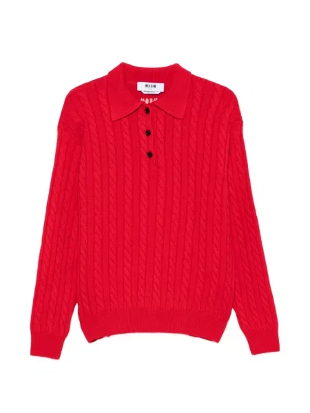 Tricou polo Msgm roșu