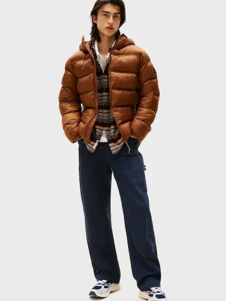 Джинсовая куртка Tommy Jeans с капюшоном