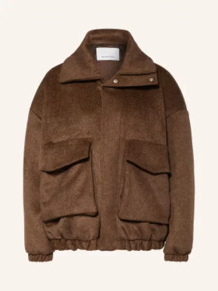 The Frankie Shop Kurtka Oversize Elle braun brązowa