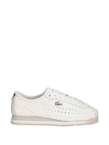 Sneakerși Lacoste cu autograf alb