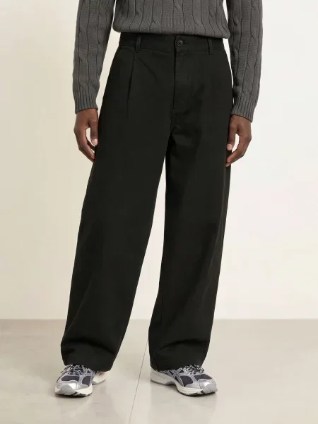 Hugo Chino Kalhoty Ravik Regular Fit černá
