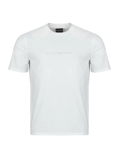 Majica Emporio Armani s kratkimi rokavi bela
